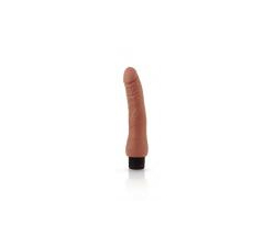   Miguel Latin Color Brown Vibrating Dildo  